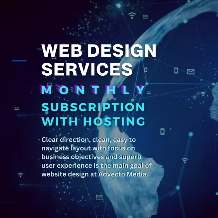 Web Design Services Monthly Subscription